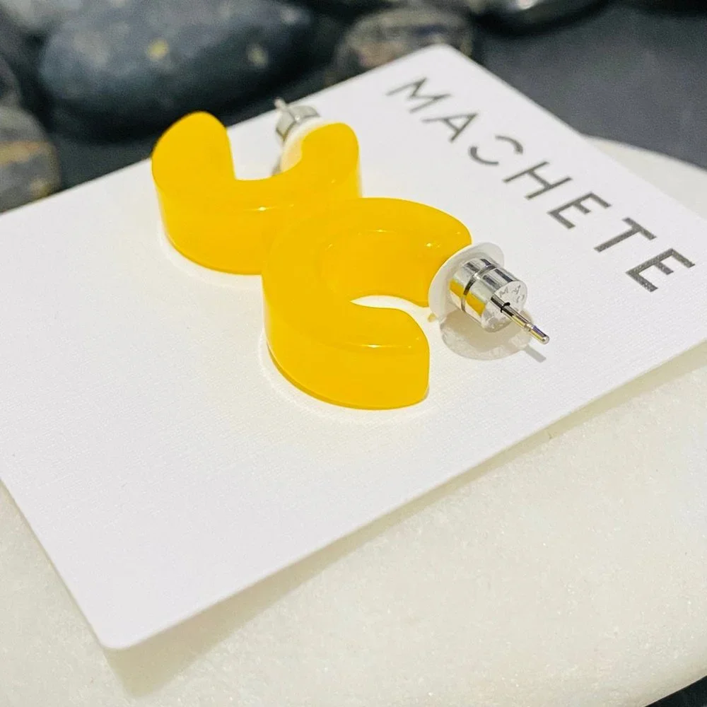 Yellow Earrings - Picture 4 of 7